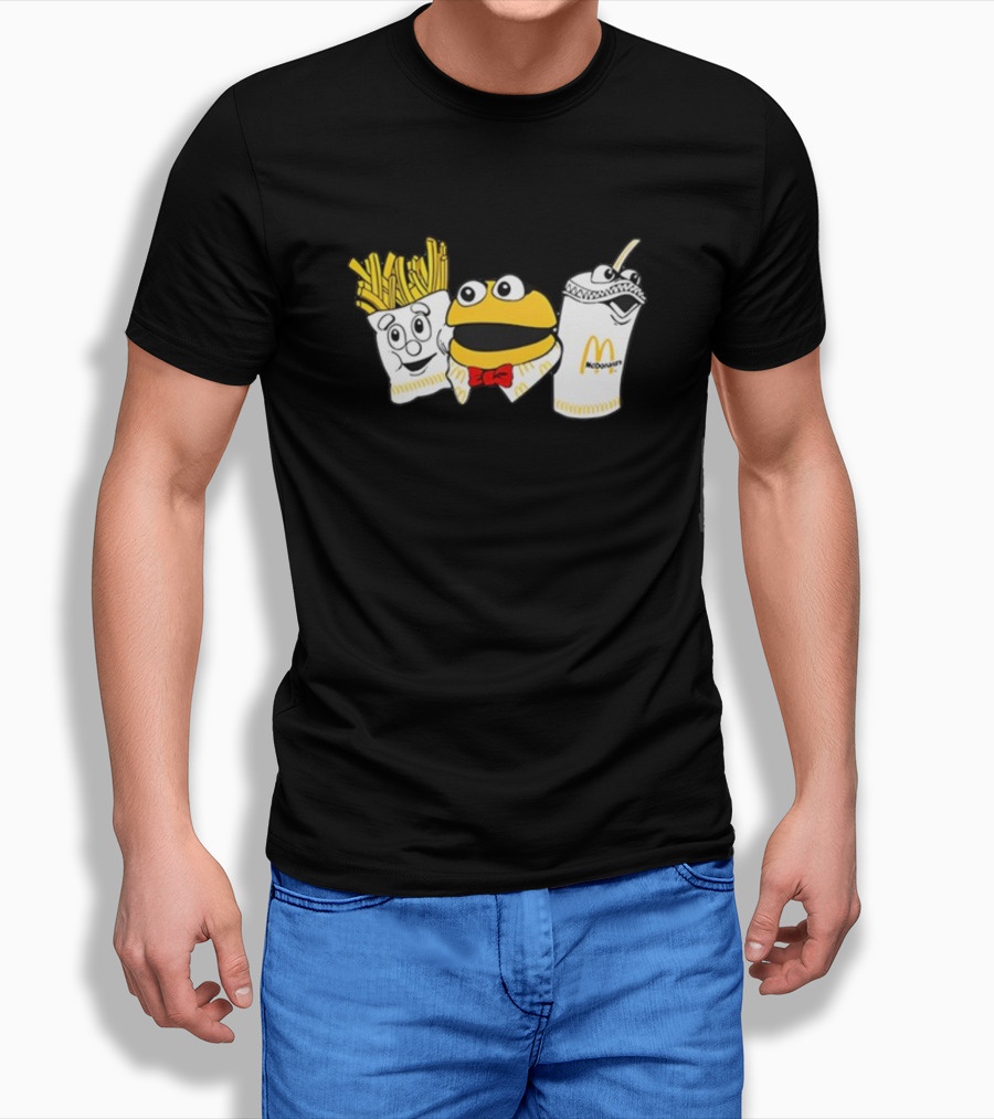 Goldenarachesunlimited McDonald's Meal Buddies Burger Fries Drink T-Shirt