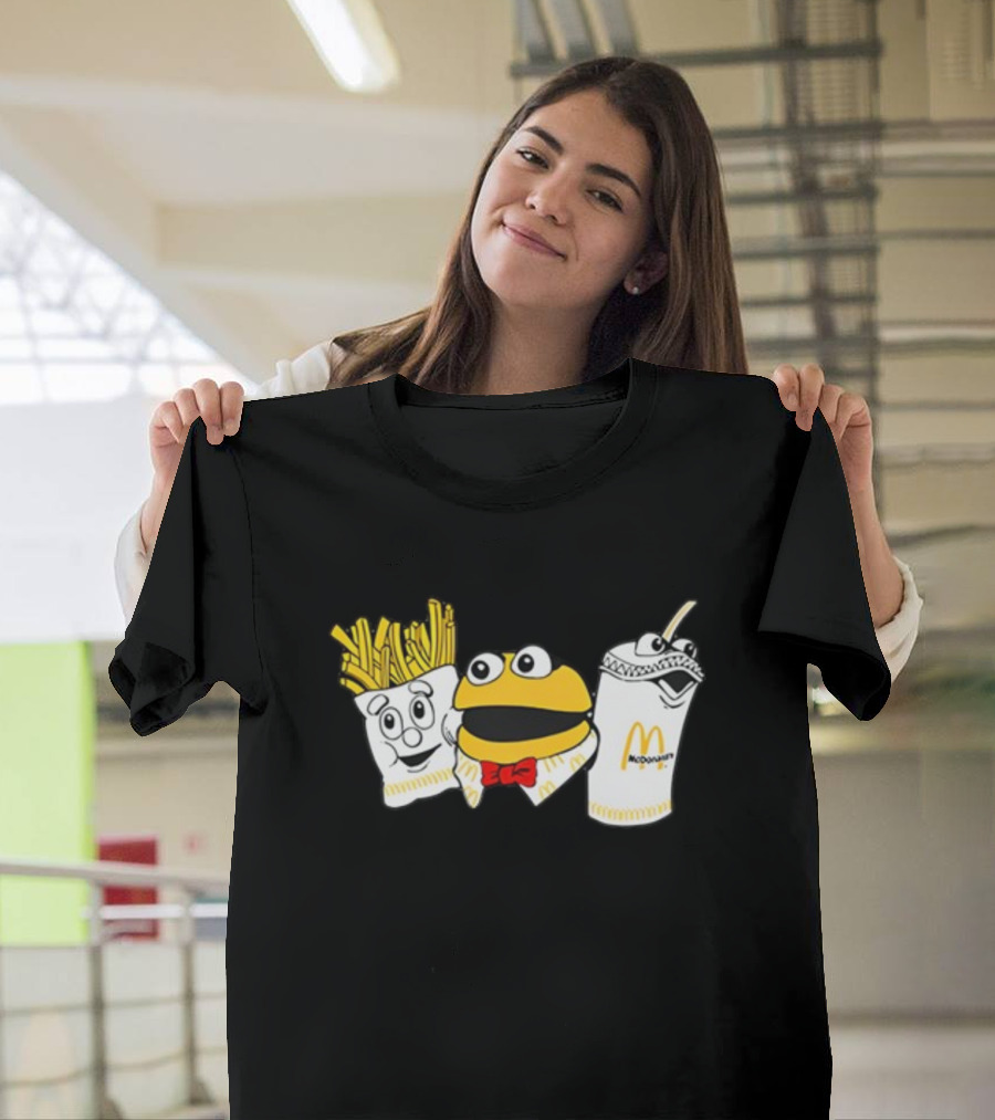 Goldenarachesunlimited McDonald's Meal Buddies Burger Fries Drink T-Shirt