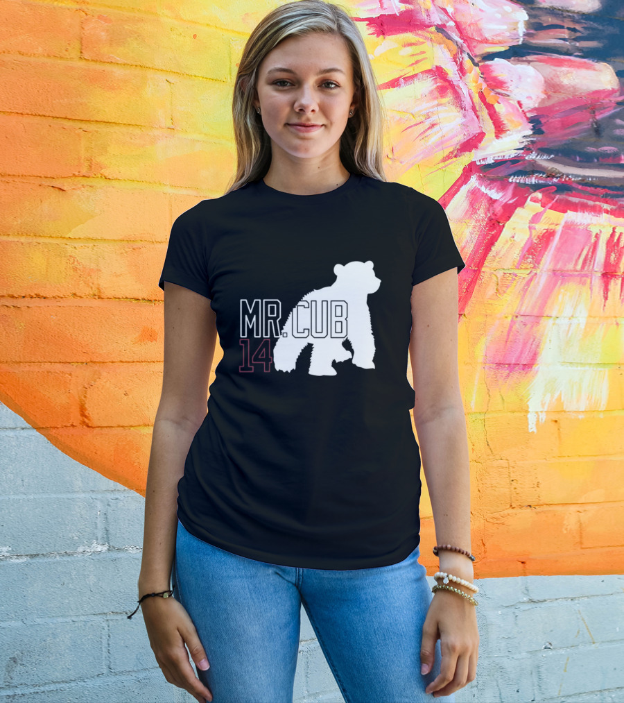 Mr. Cub 14 Silhouette Bear T-Shirt
