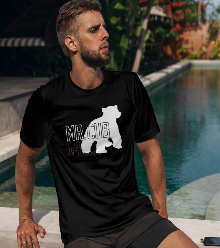 Mr. Cub 14 Silhouette Bear T-Shirt