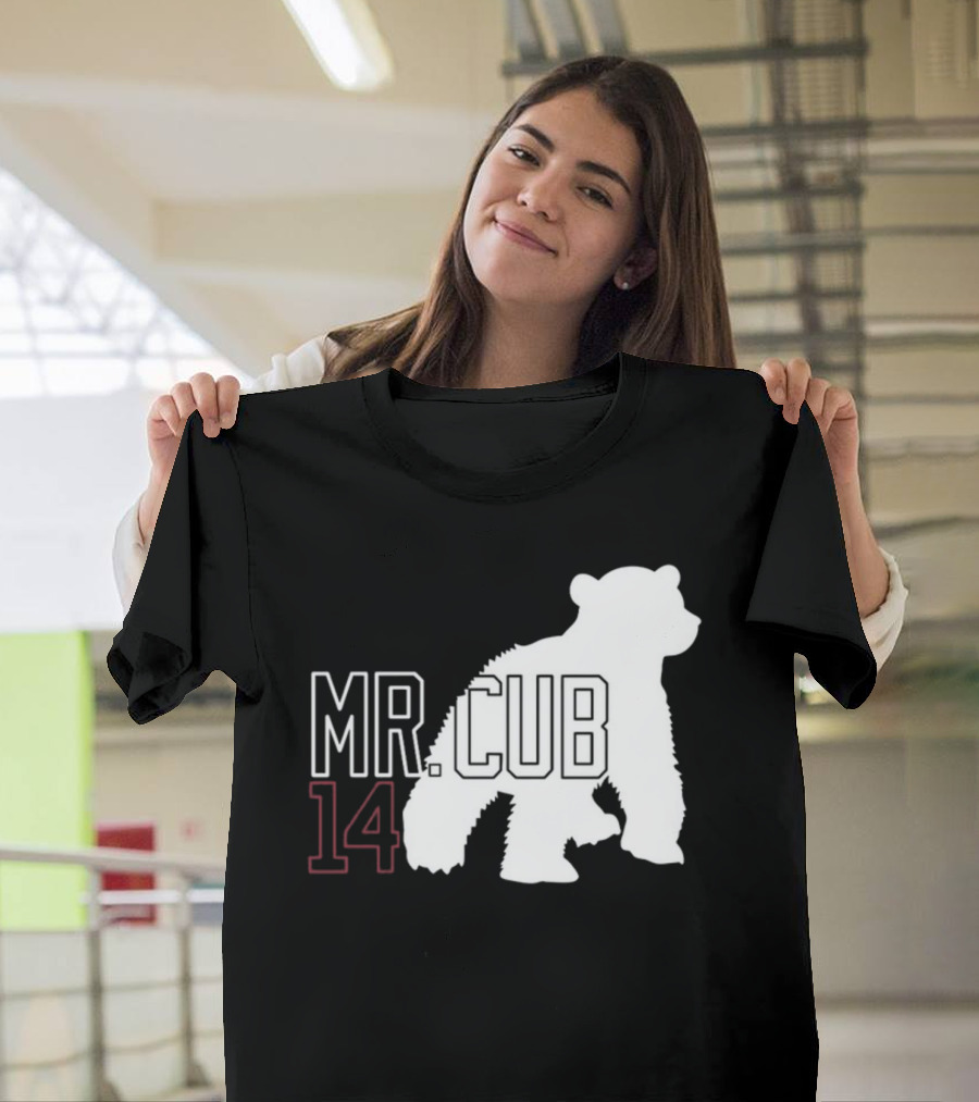 Mr. Cub 14 Silhouette Bear T-Shirt