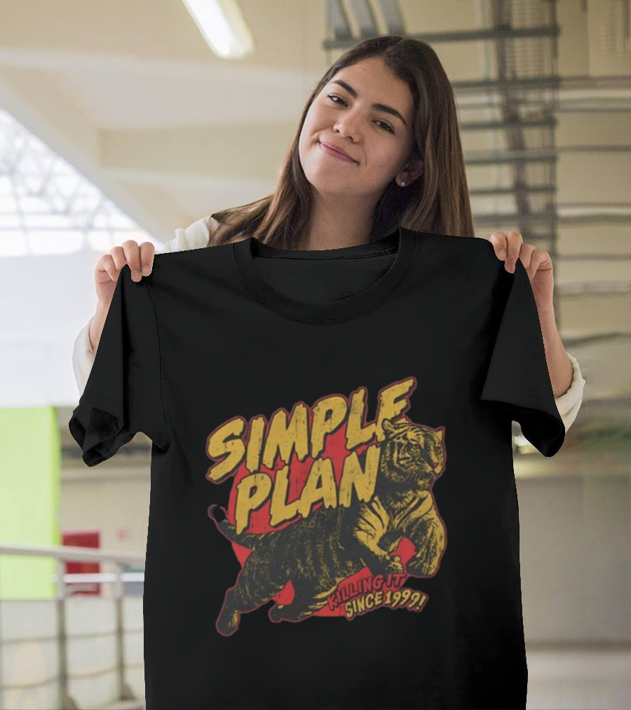Simple Plan Killing It Since 1999 Tiger T-Shirt