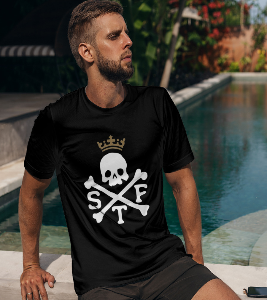 Glenn Beck STF Skull And Bones Crown T-Shirt