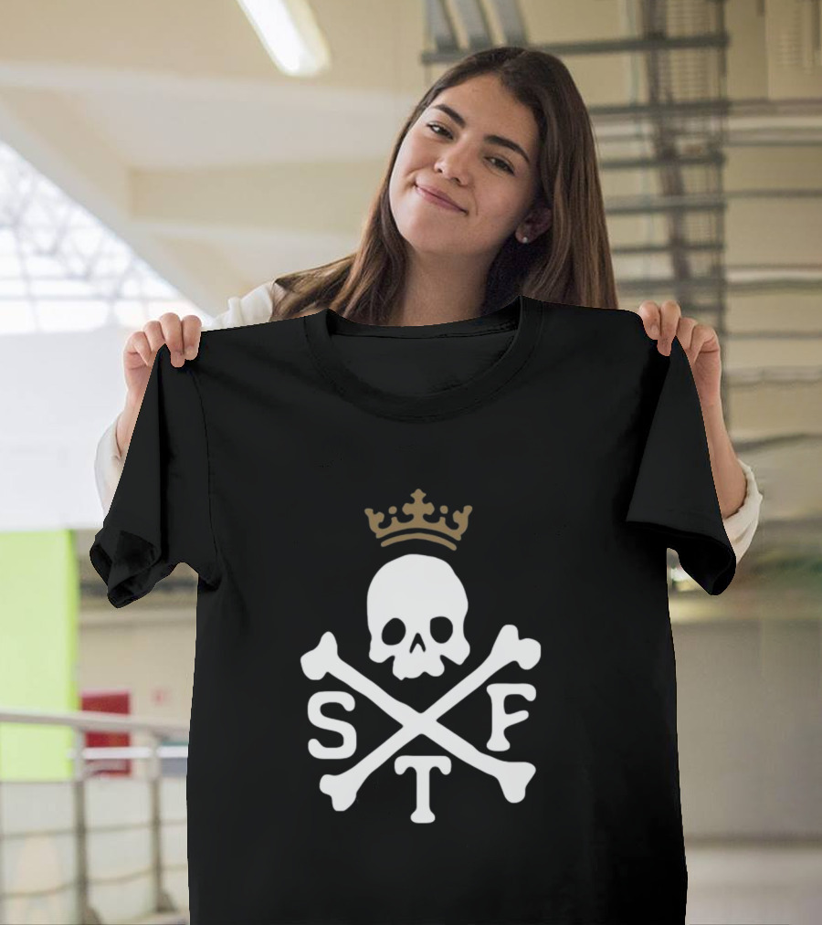 Glenn Beck STF Skull And Bones Crown T-Shirt