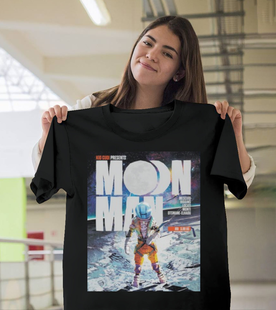 Kid Cudi Presents Moon Man Mescudi Riggins Dot Da Genius Monti Otsmane-Elhaou T-Shirt