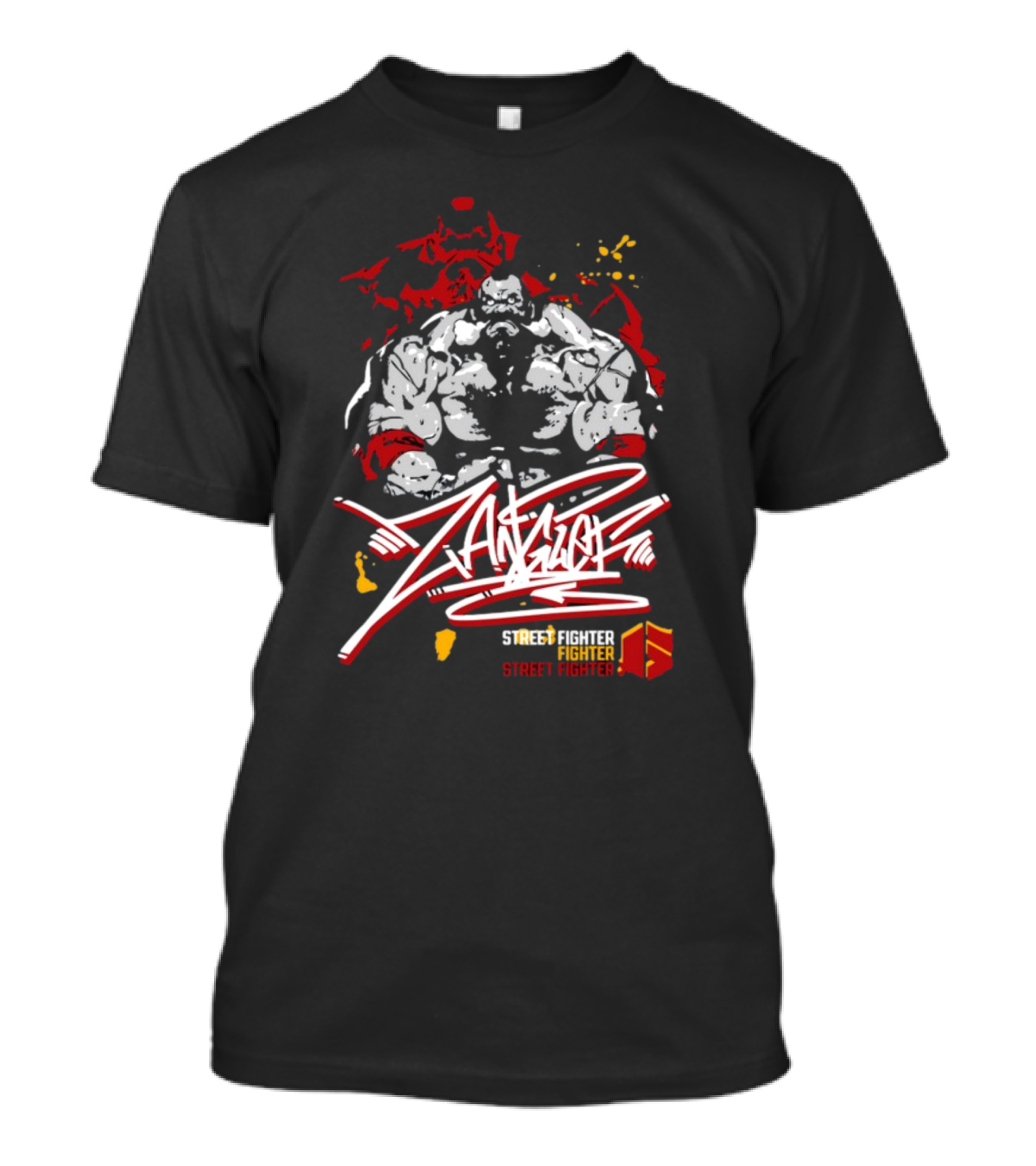 Street Fighter Capcom SF6 Zangief Nerds T-Shirt