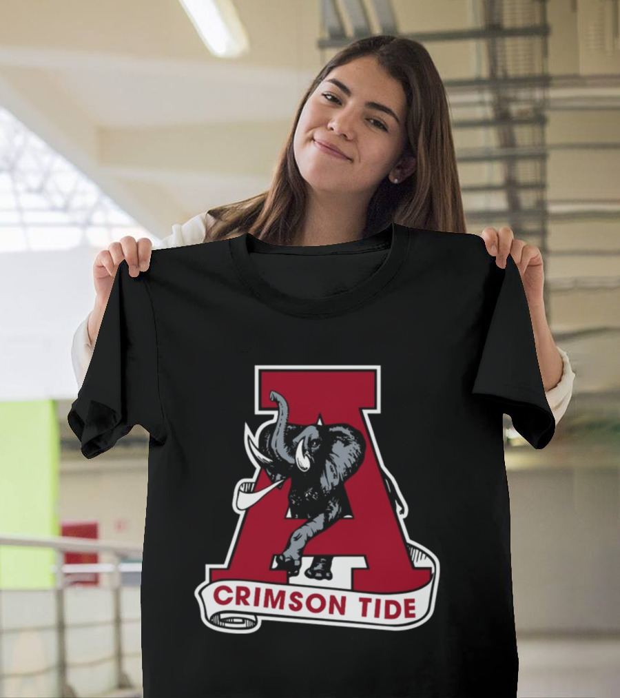 Jerret Mcelwain Alabama Crimson Tide Elephant T-Shirt