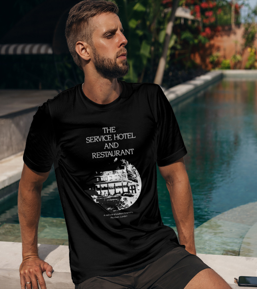 The Service Hotel And Restaurant A Real Taste Of Southern Hospitality Peckham London T-Shirt