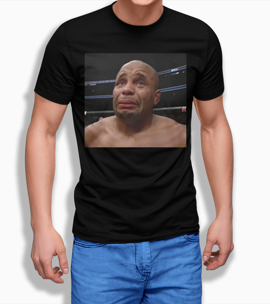 Crying DC Jon Jones Meme Reaction UFC Fight Face T-Shirt