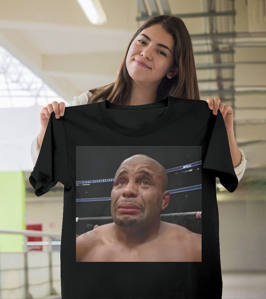 Crying DC Jon Jones Meme Reaction UFC Fight Face T-Shirt