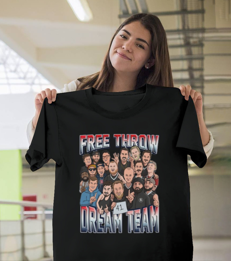 Free Throw Dream Team 41 Group T-Shirt