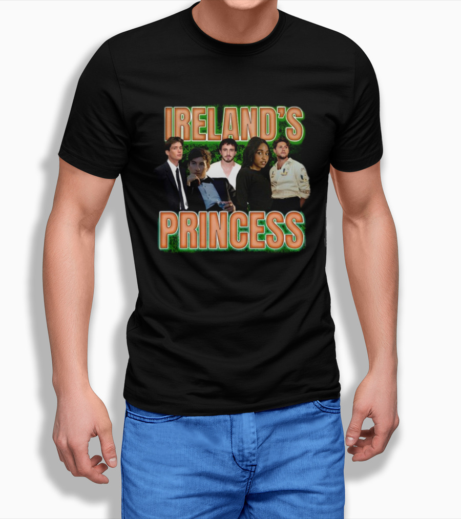 Ireland's Princess With Group Of Five People T-Shirt