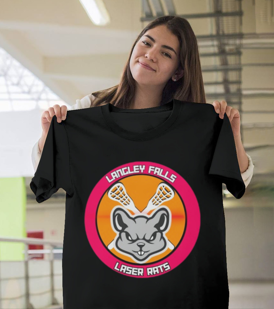 Langley Falls Laser Rats Lacrosse Team T-Shirt