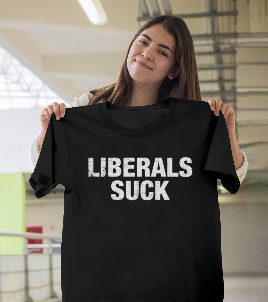 Liberals Suck The Dan Bongino Show T-Shirt