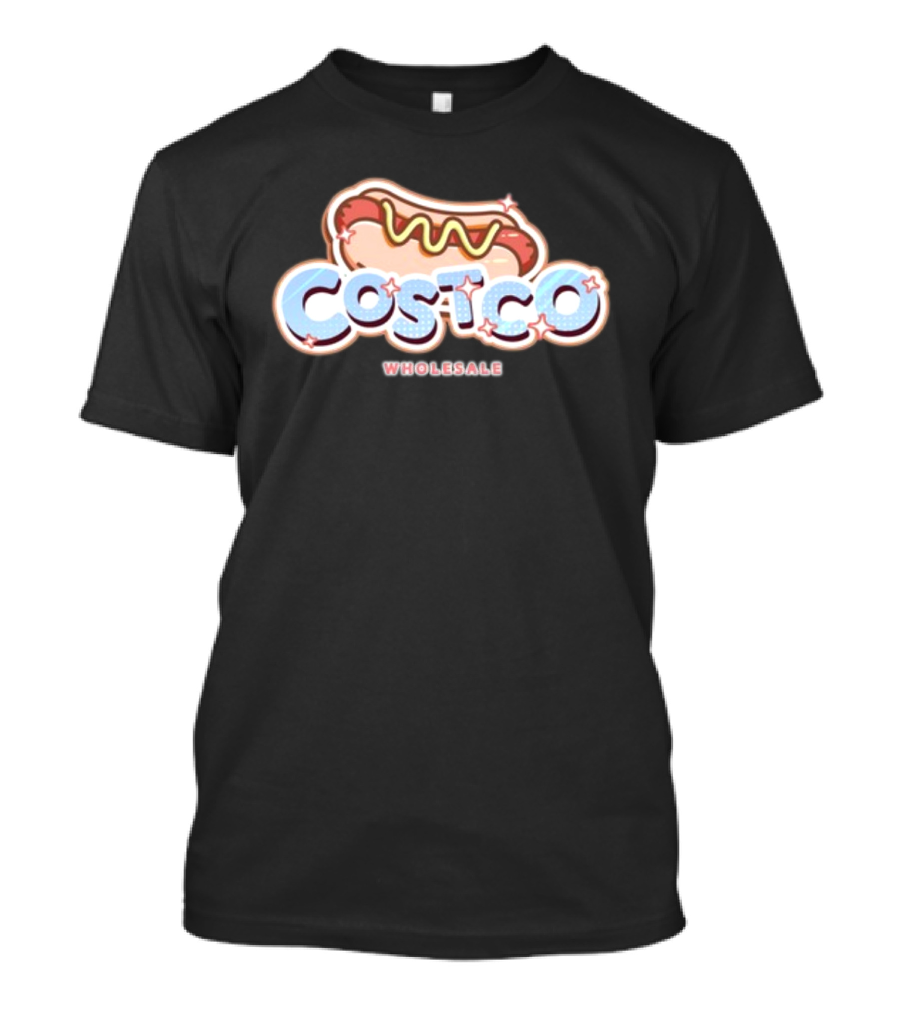 Costco Wholesale Hot Dog Vtuber T-Shirt