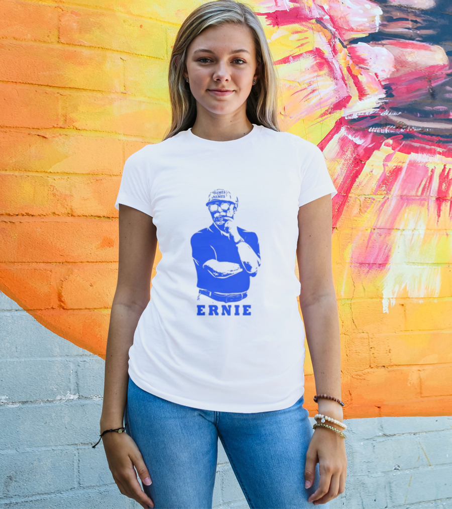 Games With Names Ernie Adams Iconic Blue T-Shirt