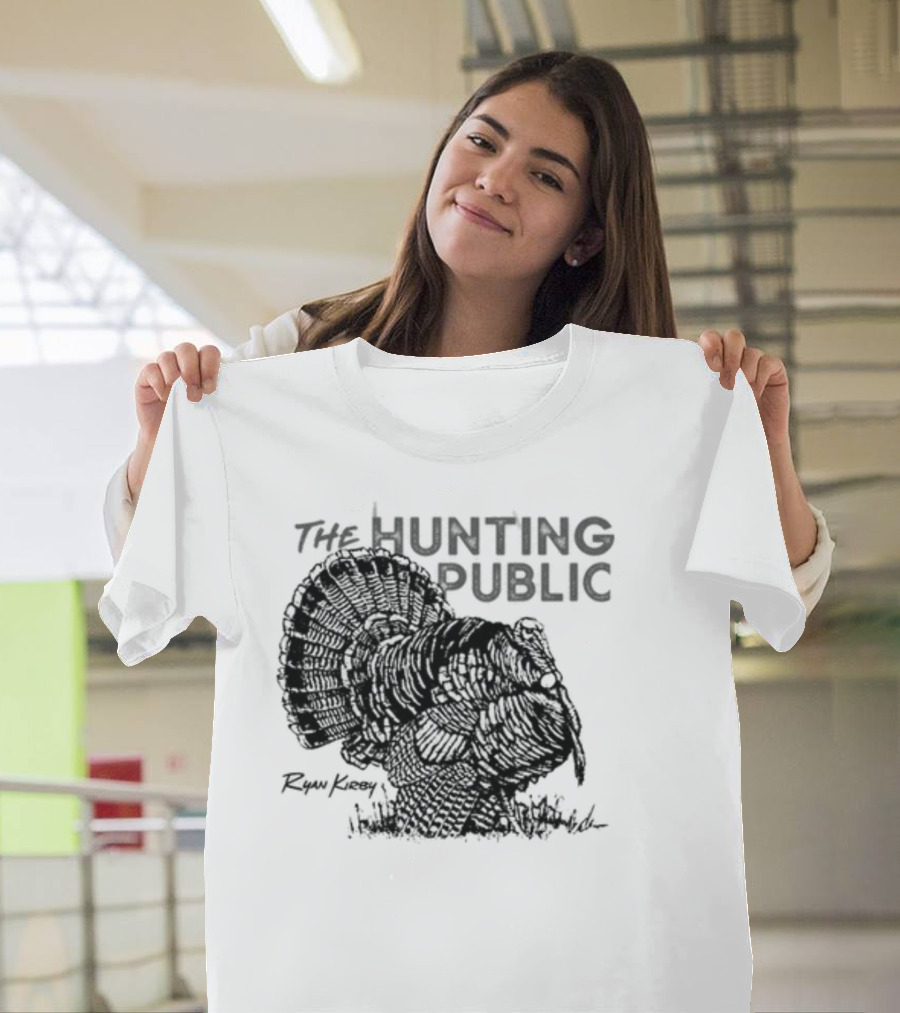 Ryan Kirby Turkey Art The Hunting Public Strutter T-Shirt