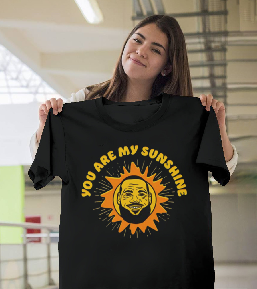 Shitheadsteve You Are My Sunshine Parody Face Inside Cartoon Sunburst T-Shirt