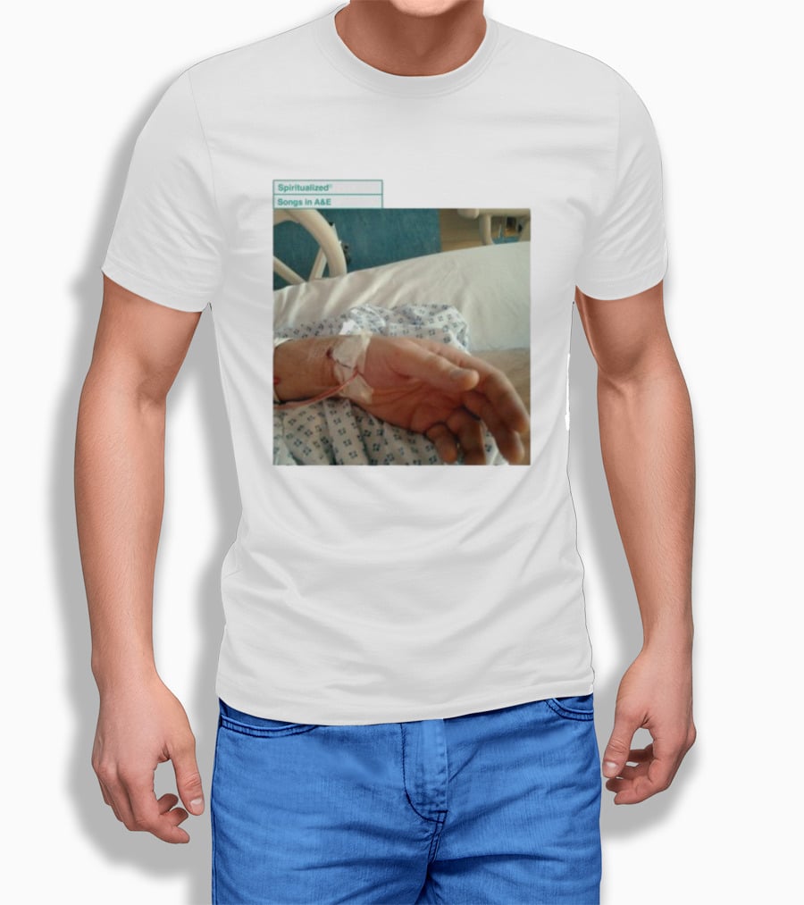 Spiritualized Album Songs In A&E Hospital Bed Scene T-Shirt