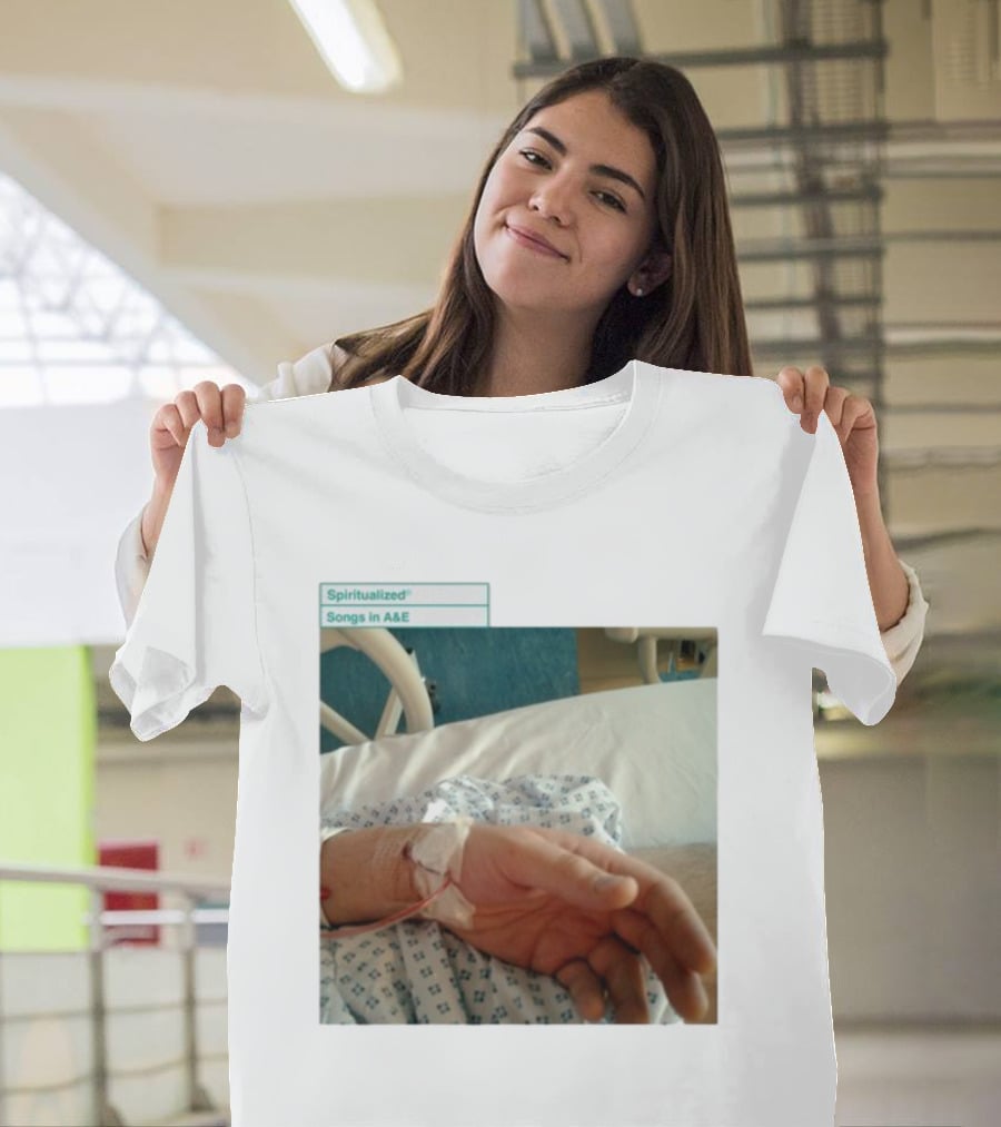 Spiritualized Album Songs In A&E Hospital Bed Scene T-Shirt