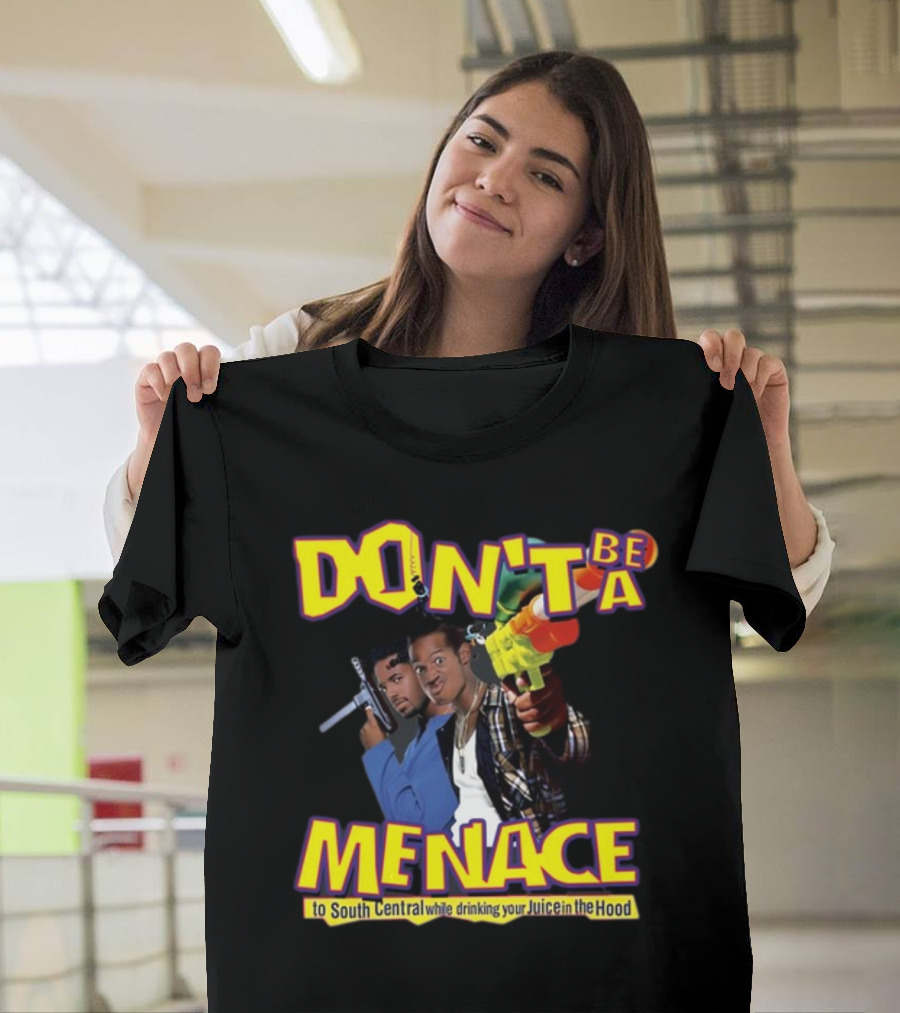 Channing Crowder Wearing Don't Be A Menace To South Central While Drinking Your Juice In The Hood T-Shirt