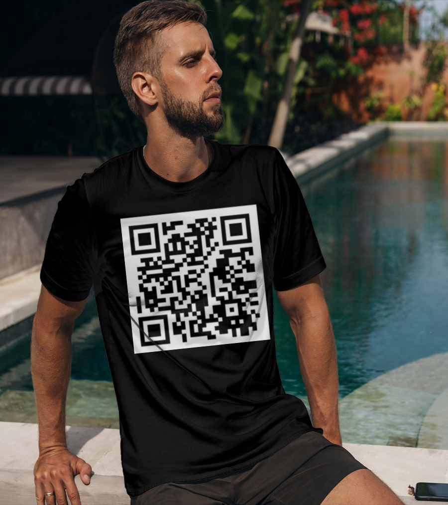 Shitheadsteve QR Code Leave A Tip T-Shirt