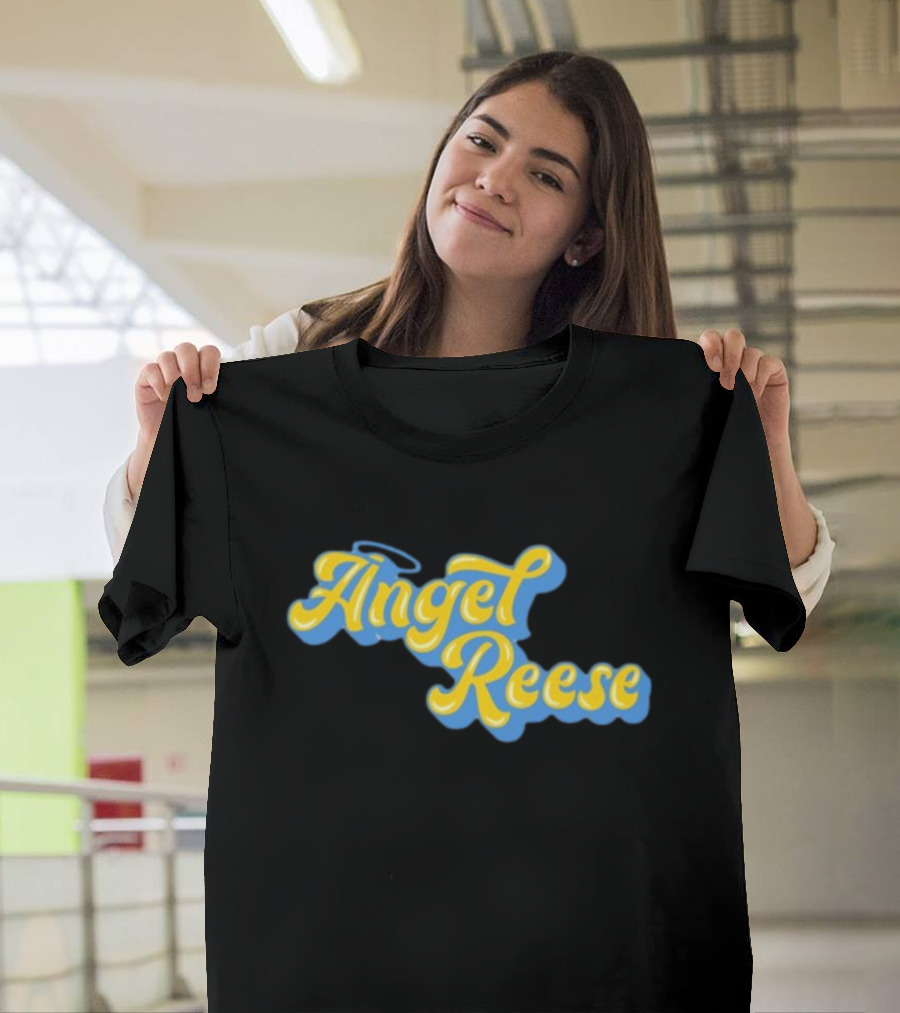 ChicagoSky Angel Reese Halo Script T-Shirt