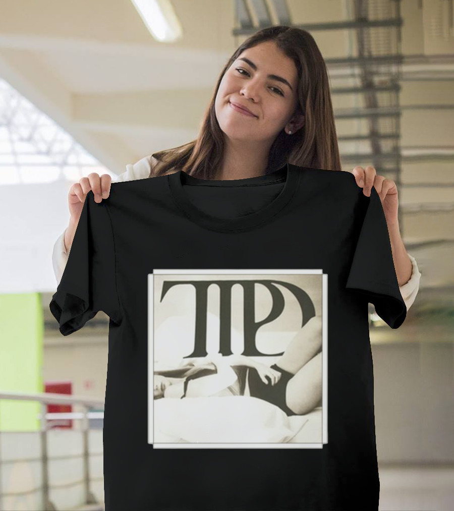 Ttpd The Tortured Poets Department Black And White Lying Woman T-Shirt