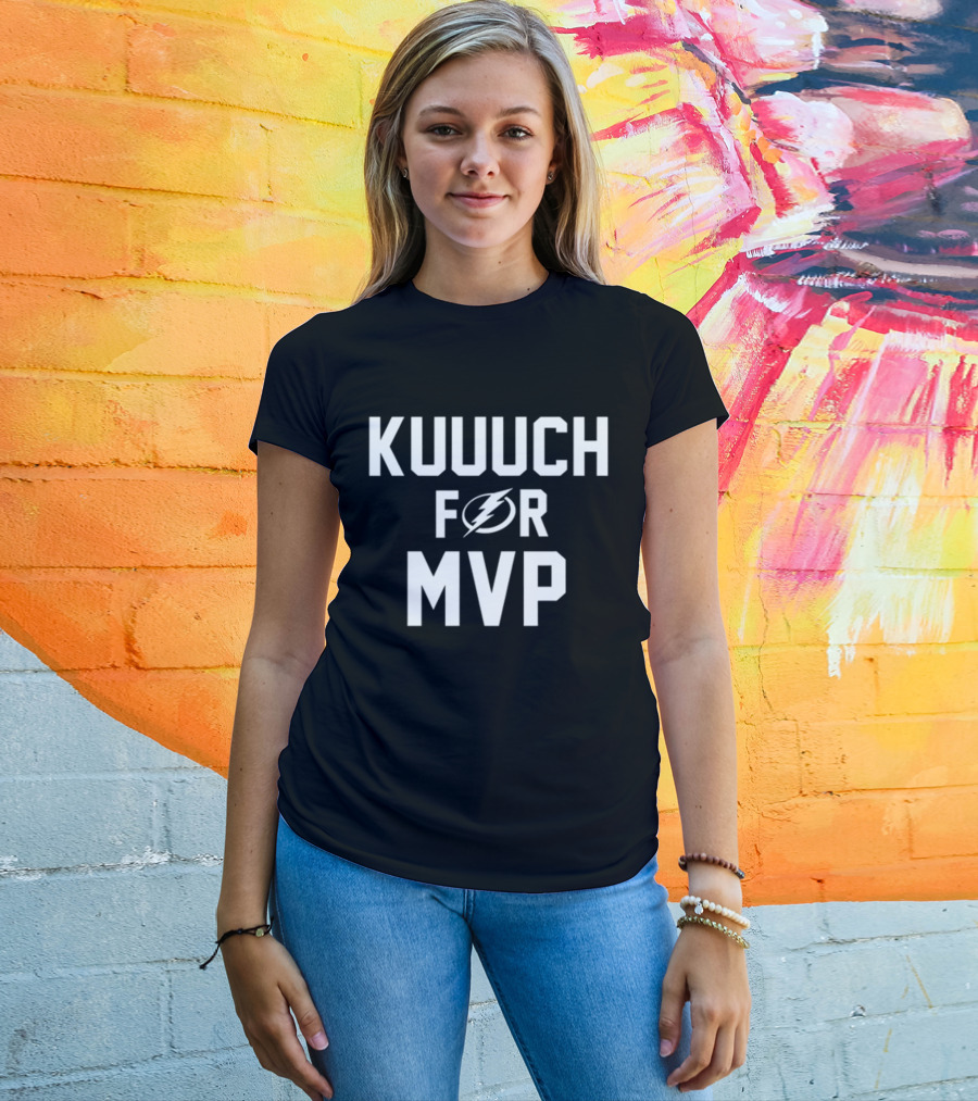 Kuuuuch For MVP Tampa Bay Lightning Bolt T-Shirt