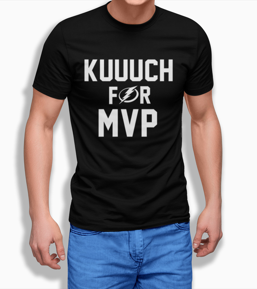 Kuuuuch For MVP Tampa Bay Lightning Bolt T-Shirt