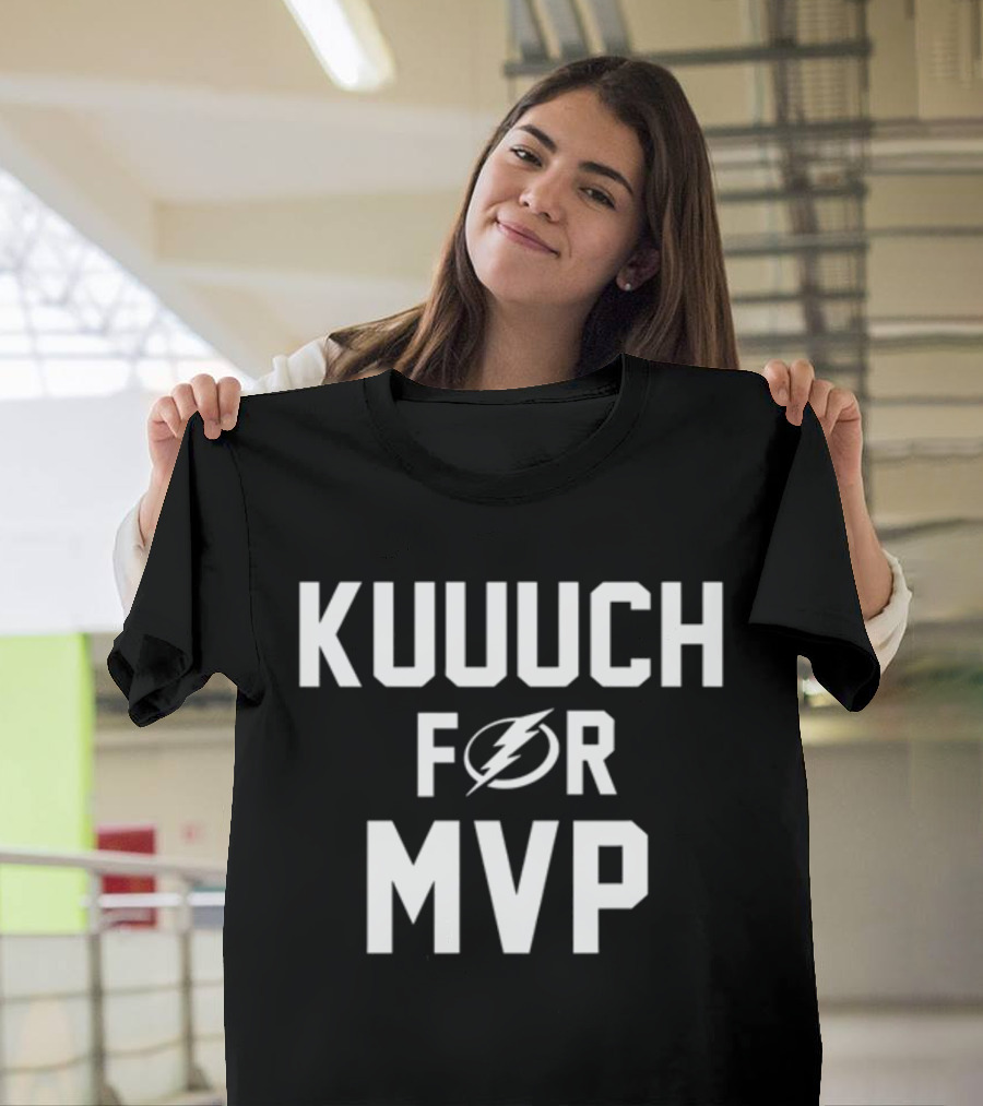 Kuuuuch For MVP Tampa Bay Lightning Bolt T-Shirt