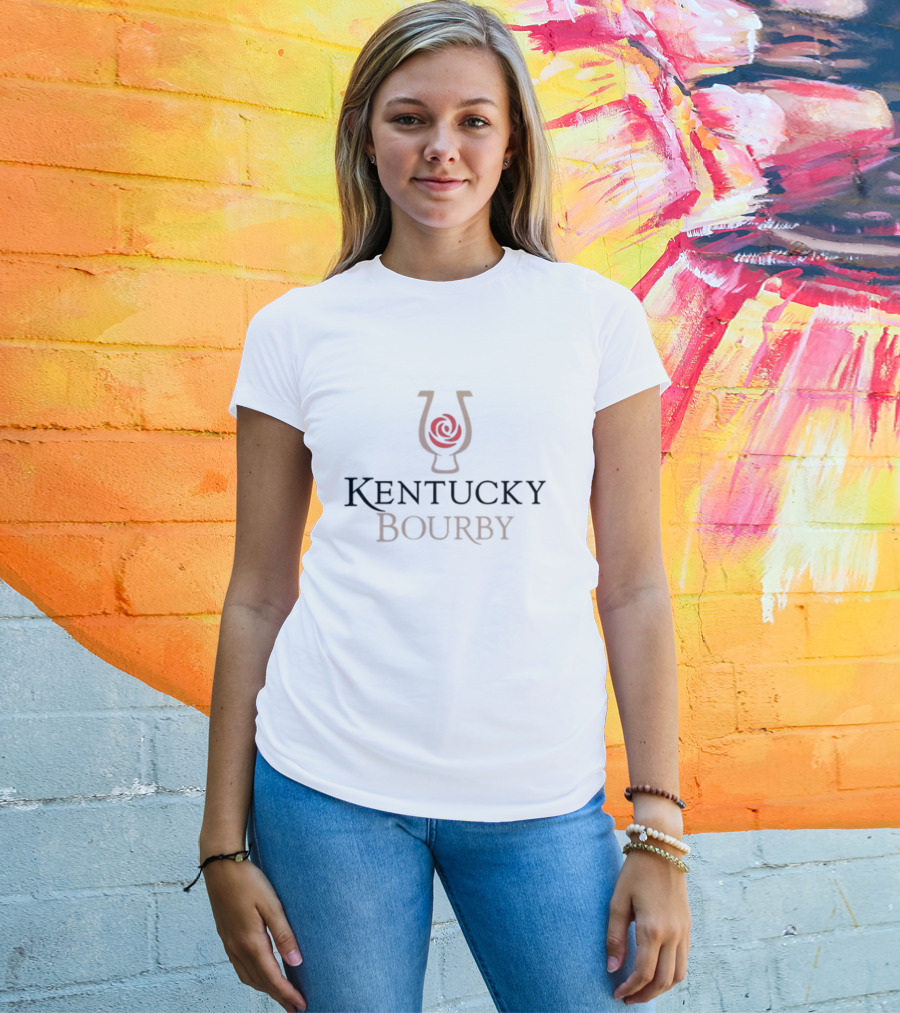 Middleclassfancy Kentucky Bourby Rose Glass T-Shirt