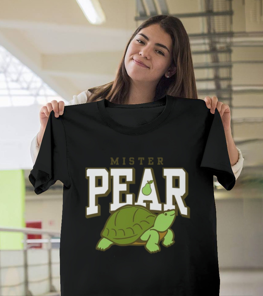 Mister Pear Turtle Varsity T-Shirt