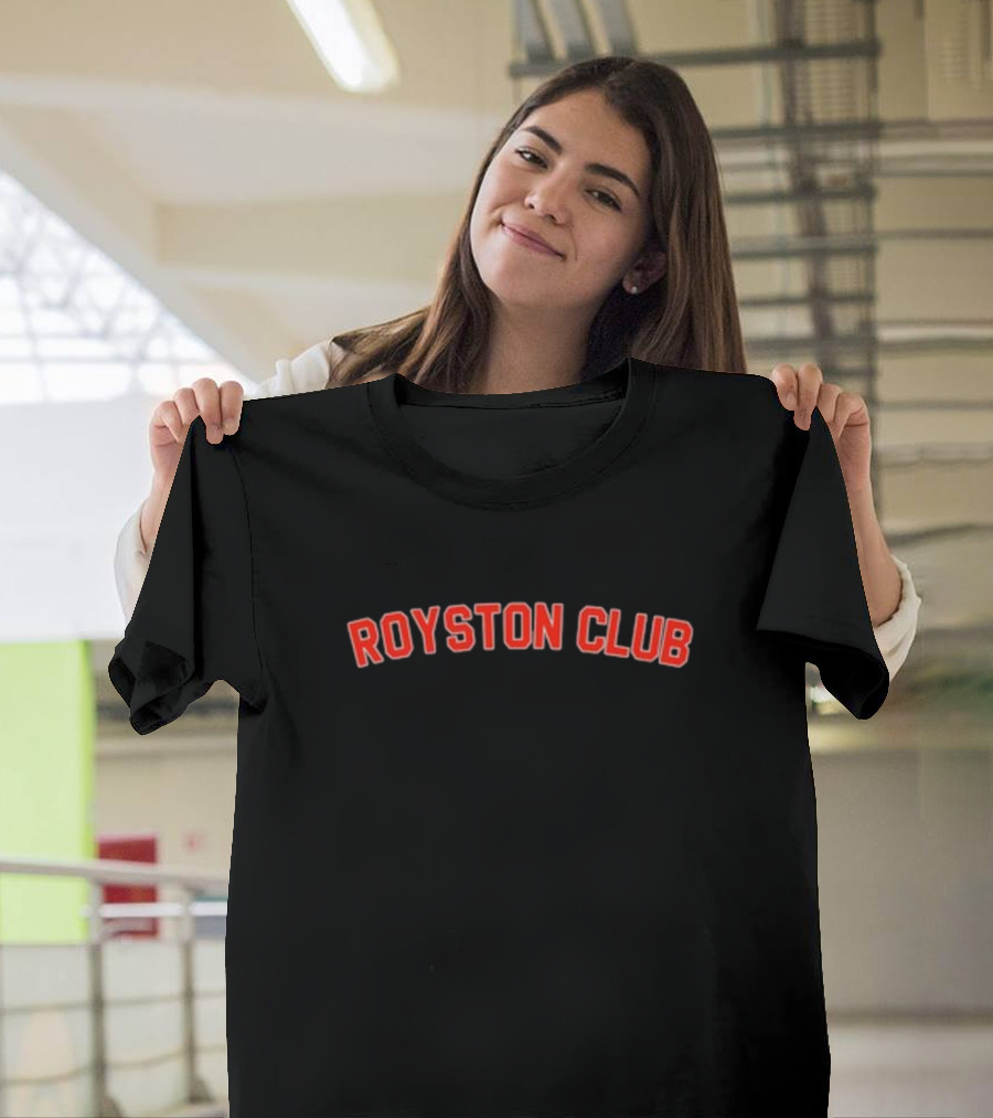 Royston Club Red Text T-Shirt
