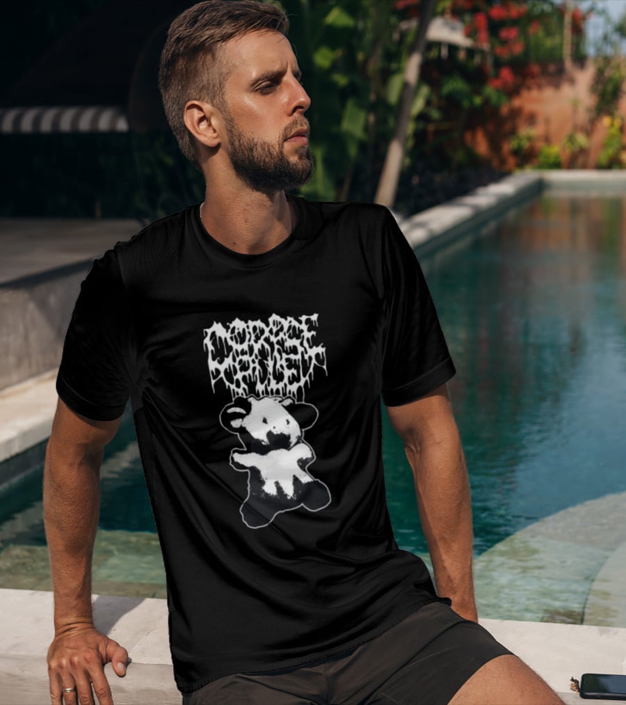 Corpse Pile Sweetie Cow Dripping Gothic T-Shirt