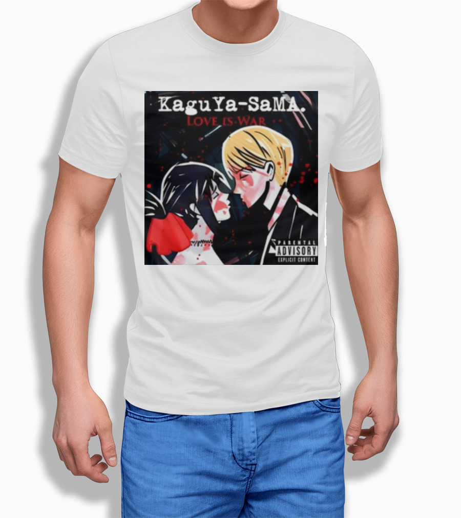 Kaguya-Sama Love Is War Explicit Content Parental Advisory T-Shirt
