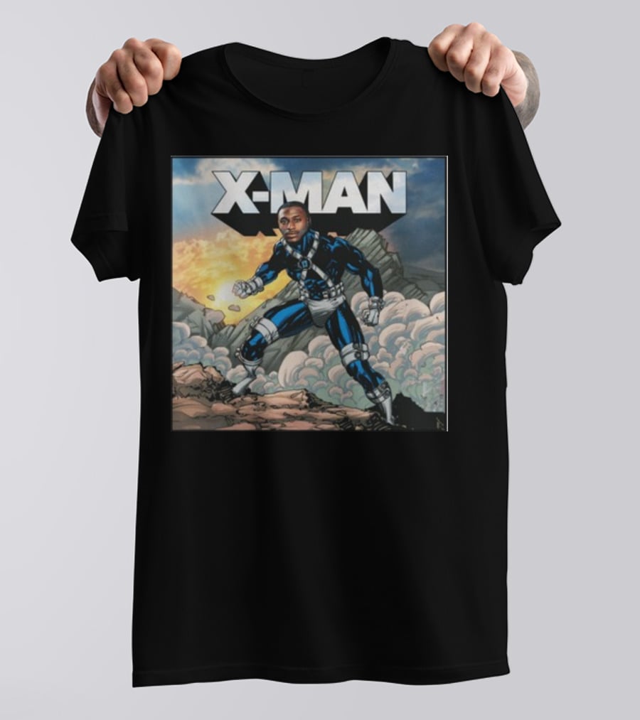 X-Man Carolina Panthers Xavier Legette Comic T-Shirt