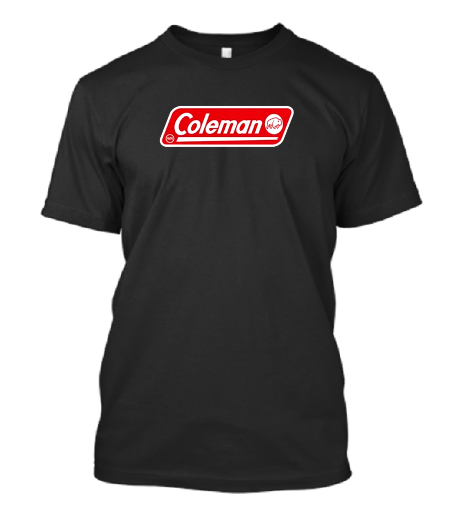 Coleman Buffalo Logo Red Emblem Classic T-Shirt