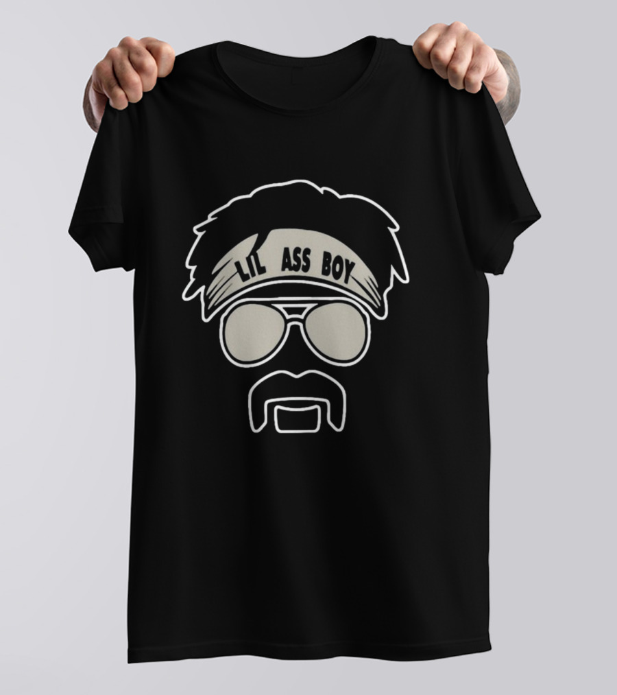 Crosby Maxx Lil Ass Boy Headband With Sunglasses And Mustache T-Shirt