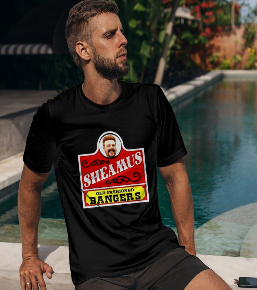 Sheamus Old Fashioned Bangers Retro Label T-Shirt