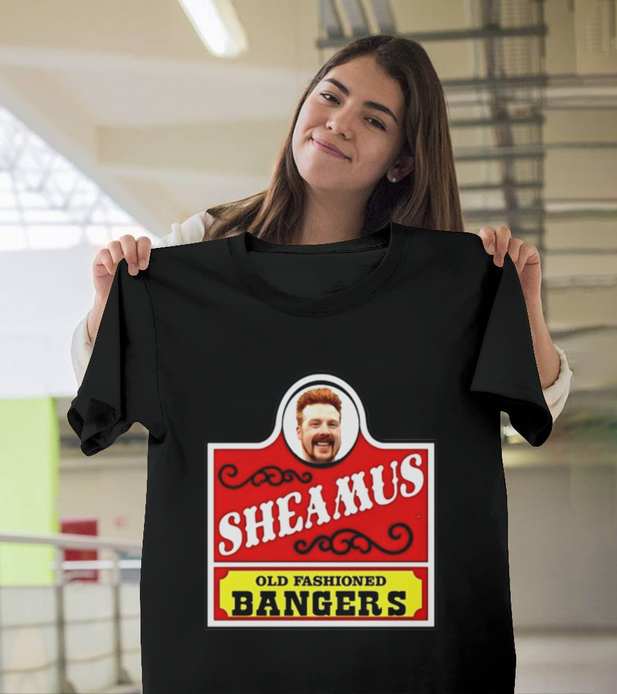 Sheamus Old Fashioned Bangers Retro Label T-Shirt