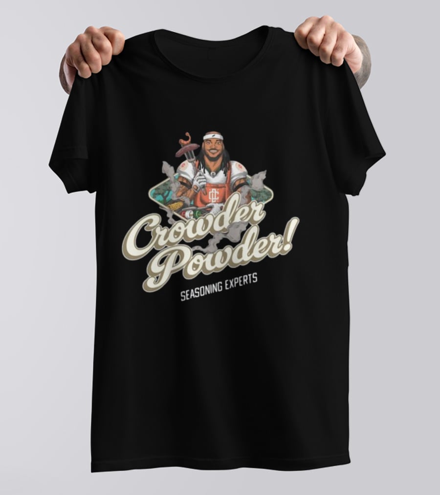 Crowder Powder Seasoning Experts Barbecue Character T-Shirt