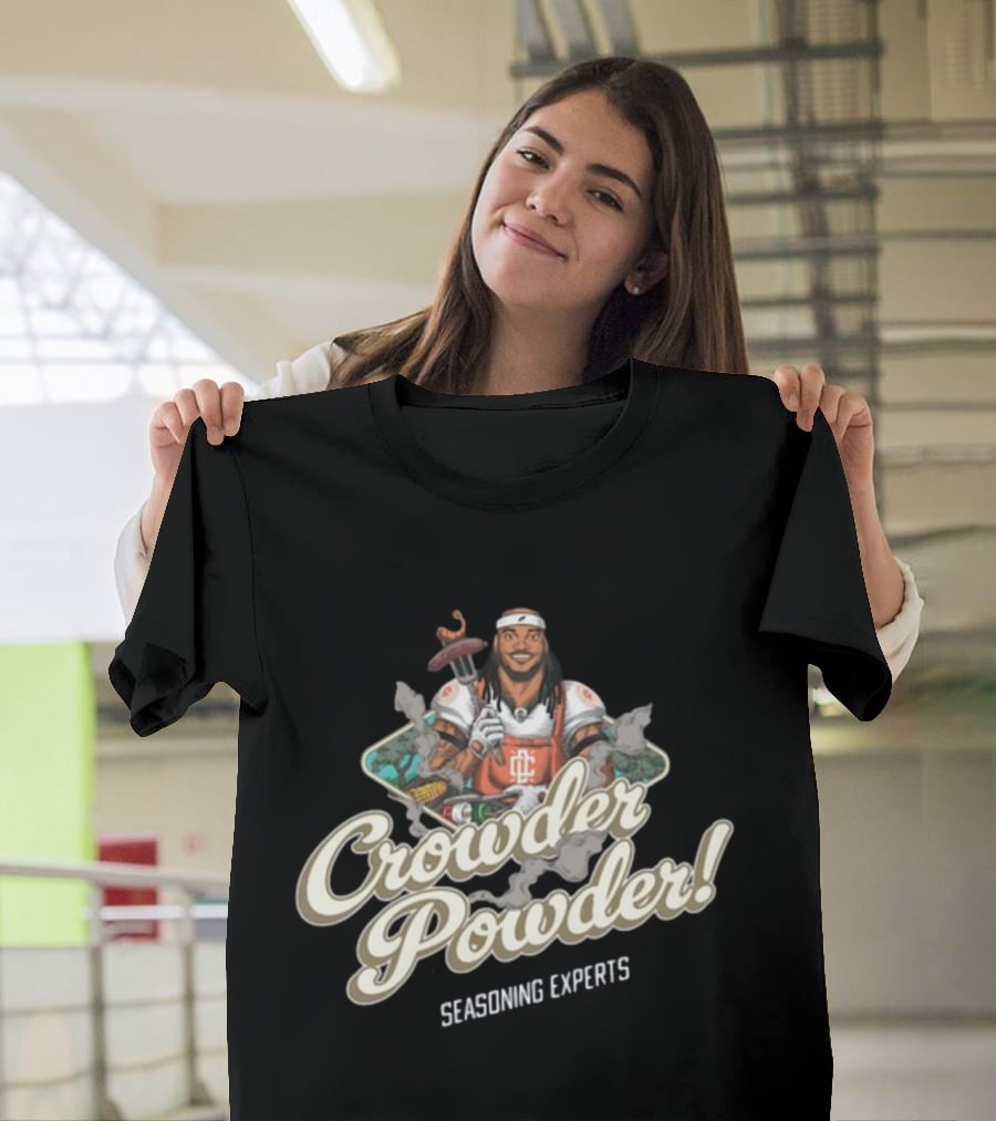 Crowder Powder Seasoning Experts Barbecue Character T-Shirt