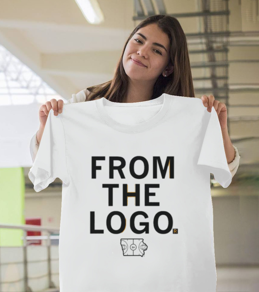 FROM THE LOGO Basketball Court Concept T-Shirt