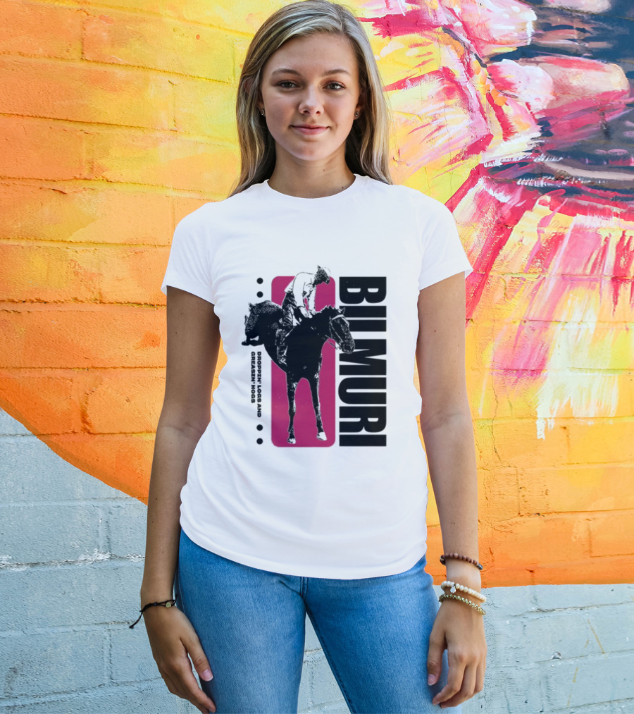 Bilmuri Droopy Loops And Greenish Horse T-Shirt