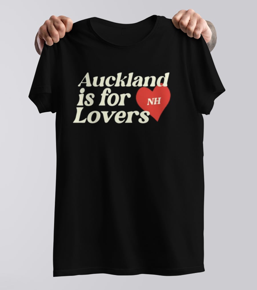 Auckland Is For Lovers NH Heart T-Shirt