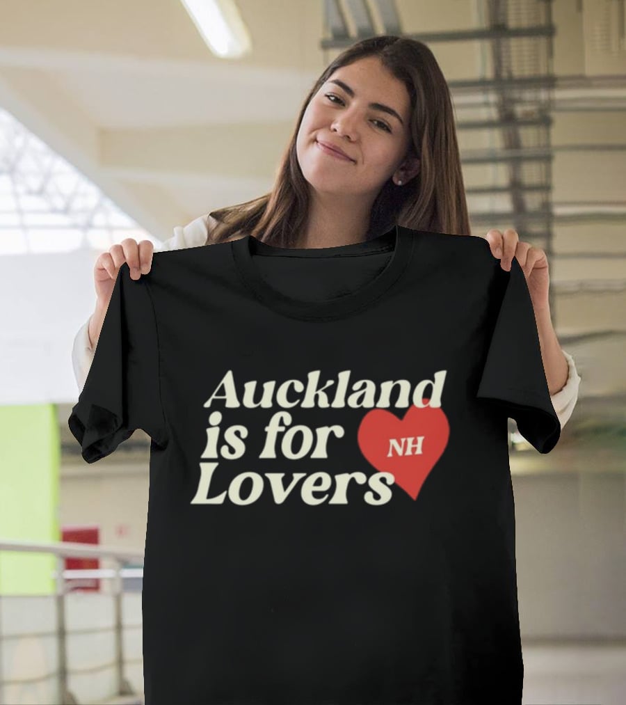 Auckland Is For Lovers NH Heart T-Shirt