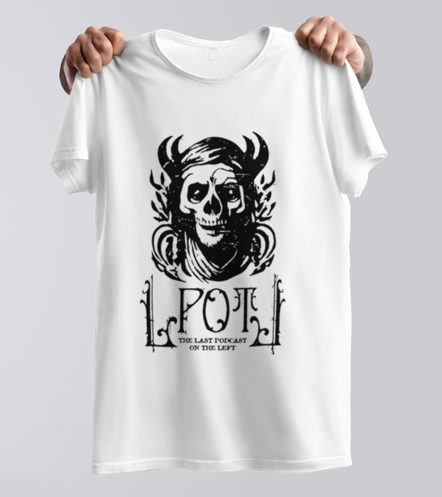 The Last Podcast On The Left LPOTL Pagan Skull T-Shirt