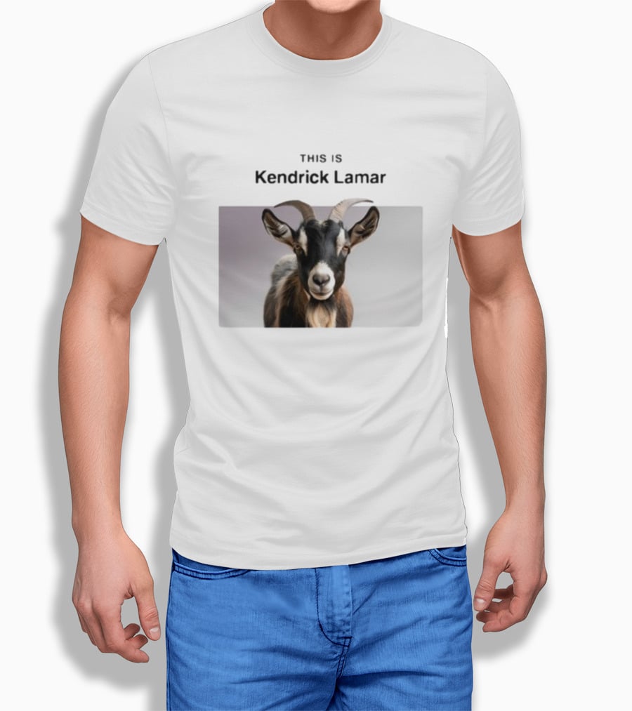 This Is Kendrick Lamar Goat Image T-Shirt