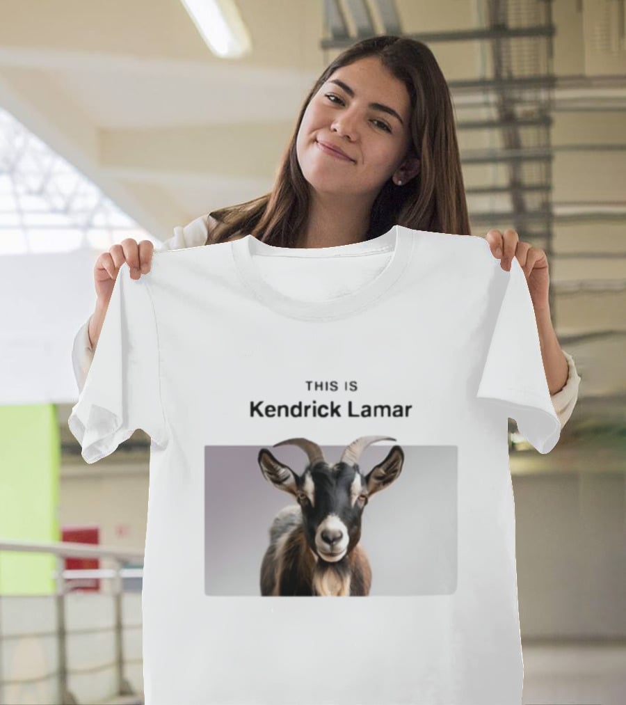 This Is Kendrick Lamar Goat Image T-Shirt